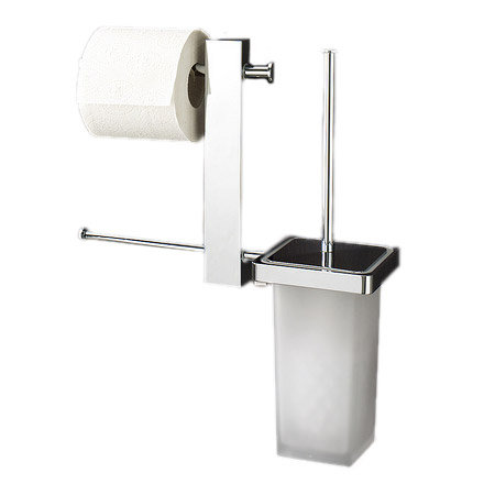 Gedy By Nameeks Bridge Metal Toilet Brush Set