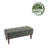 Amatucci Fabric Storage Bench with Rubberwood Legs-2043021274