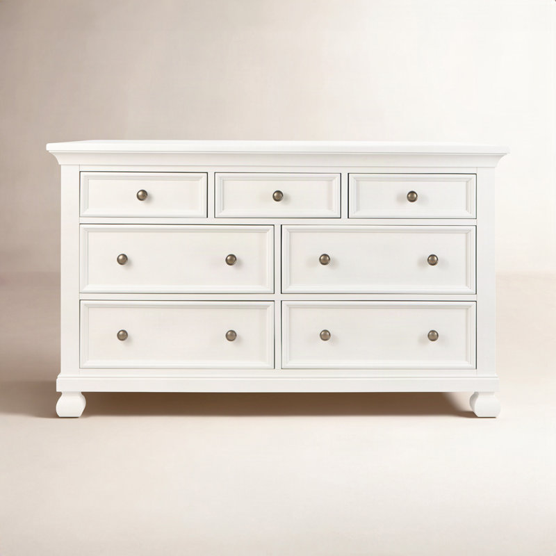 Solvang Double Dresser, White