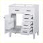 Ensemble de meuble-lavabo moderne avec lavabo et tiroirs-104981886