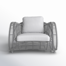 Dochi Patio Chair with Cushions