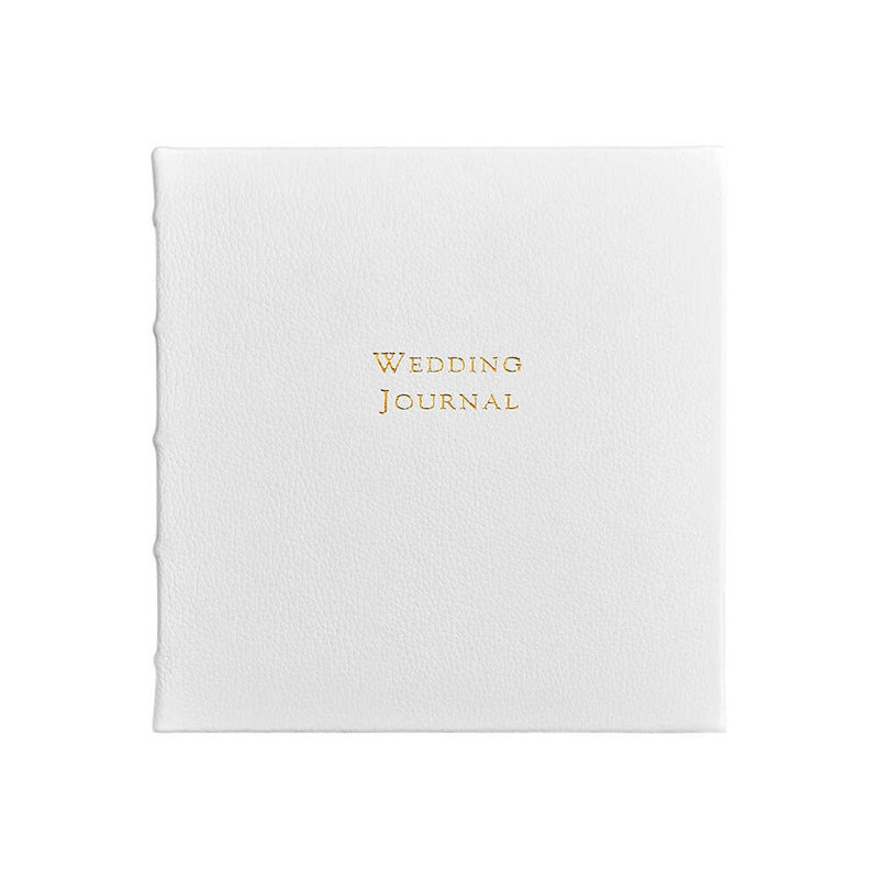 Leather Wedding Journal