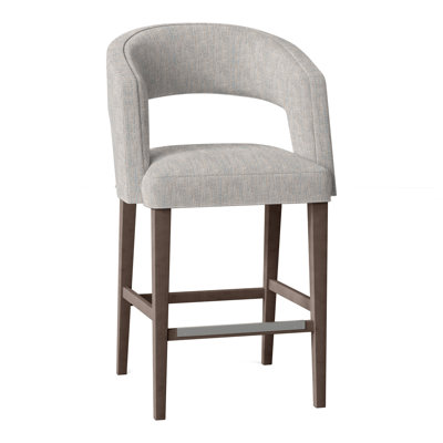 Bryant Upholstered Stool with Solid Wood Frame