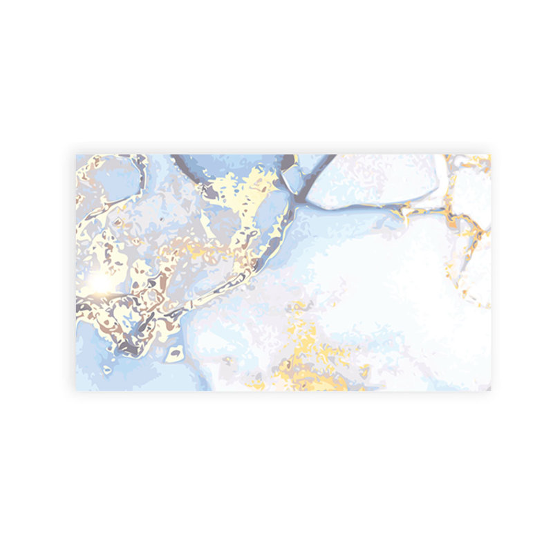 Cartes de place en agate dorées bleues pour tables de fête de mariage, places assises nominatives pour supports, paquet de 60