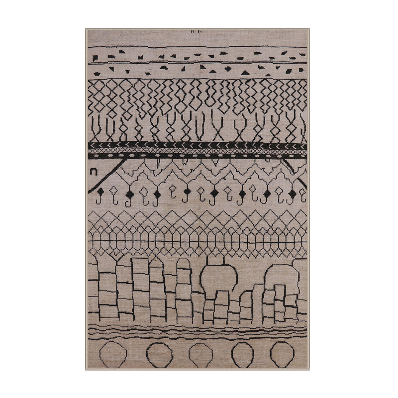 Bayles Abstract Indoor Rug, Rectangle 2' x 4'