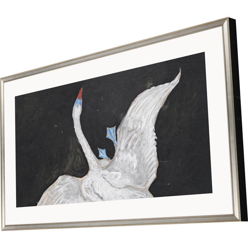 Exhibit Truth Eve Silver Framed Print Wall Art