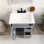 Meuble-lavabo autoportant de 30 po avec lavabo supérieur-1872960913