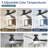 52 Inch Flush Mount Smart Dc Ceiling Fan With Light And Remote Control, Reversible 3-Abs Blades For Year-Round Comfort-1030724884