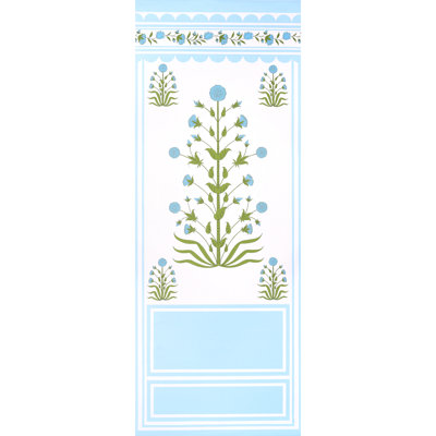 Schumacher x Marie-Anne Oudejans Royal Poppy Panel A