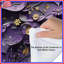 Édredon à motif floral mauve et doré-128737068