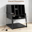 MDF 76.5cm H Media Shelves-1177541028