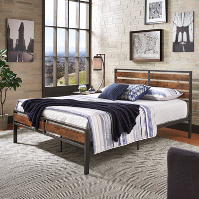 Iron Platform Bed