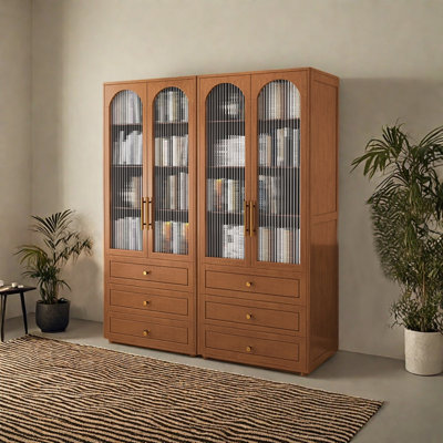 French Style Enclosed Bookcase