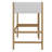 Twin Size Rubber Wood Loft Bed – Desk, Boucle Upholstered Headboard/Footboard, Ladder & Safety Guardrails