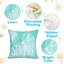 Housse de coussin décoratif pour housses de coussin 4PCS Spring-112029473