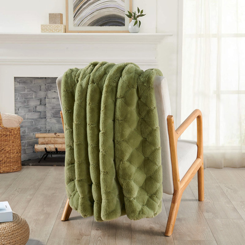Throw Blanket, Sage