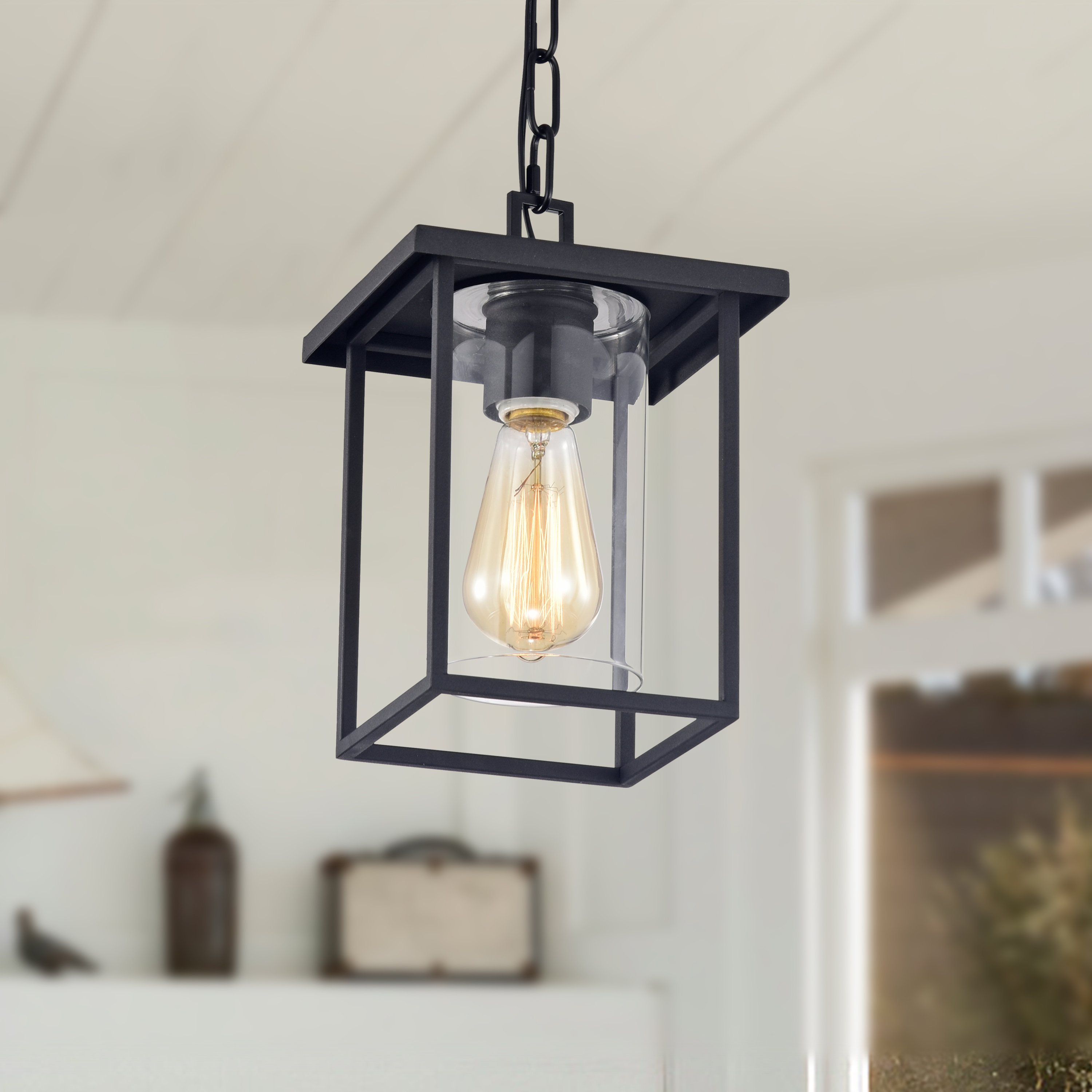 NEWWORLDDECOR Jasper Mini 6 Outdoor Hanging Lantern & Reviews