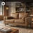 60'' Faux Leather Loveseat