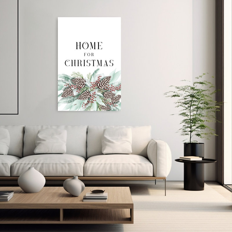 Home for Christmas Garland, 60" H x 40" W