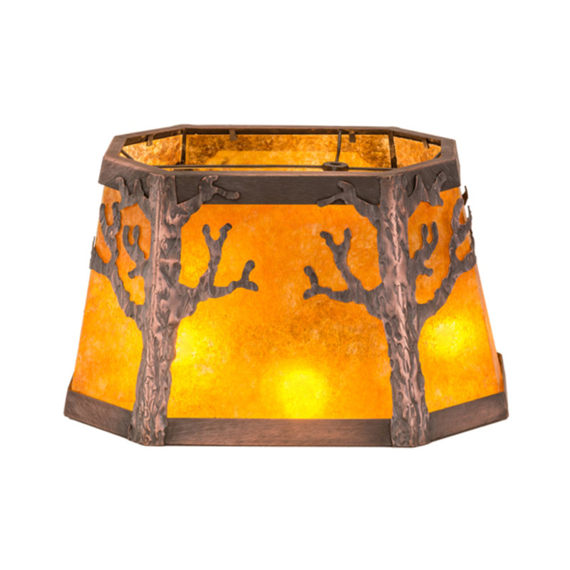 9'' H Acrylic Empire Lamp Shade