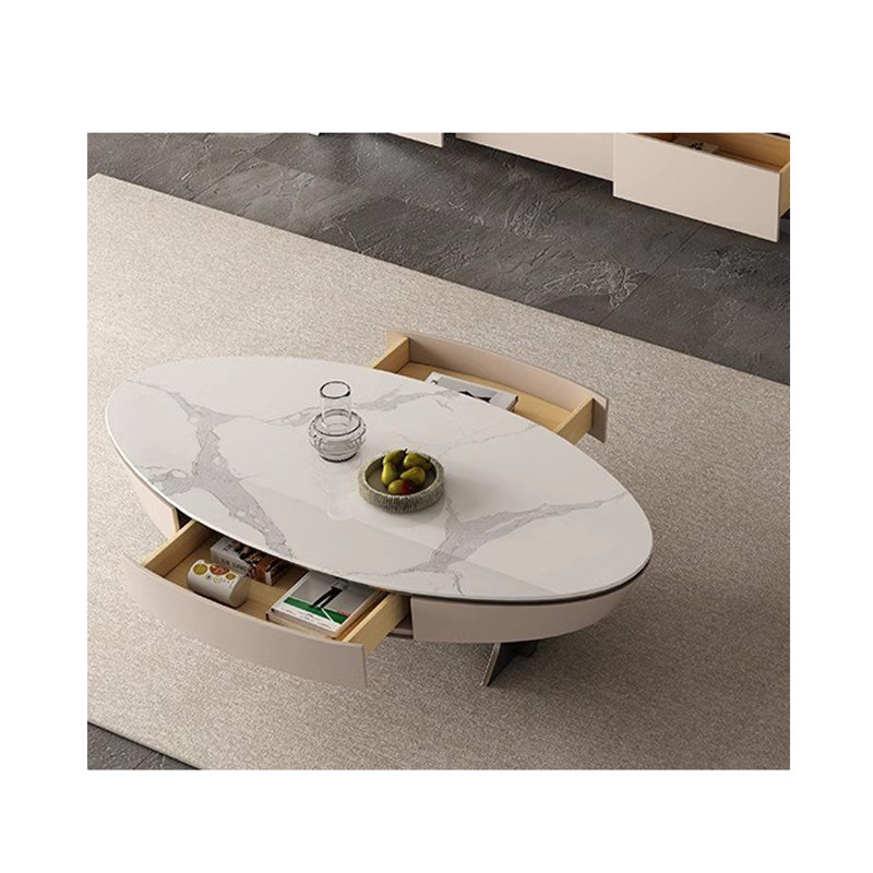 Table basse de style italien minimaliste