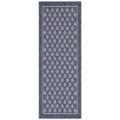 5 pi 3 po Tapis bleu X 7 - Sunshine Gchar2007, polypropylène et antitaches, soleil, pour toutes les occasions intérieures / extérieures