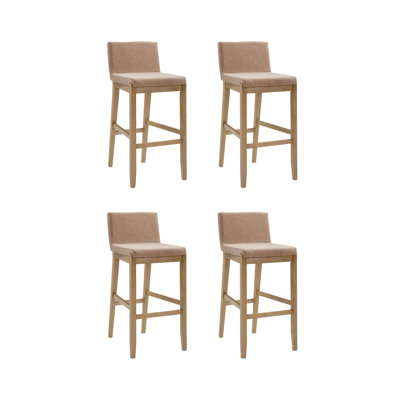 Vandervoort Upholstered Stool Set by Lark Manor