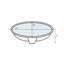 Cuyama Slate Stone Handmade Oval Drop-In Bathroom Sink-70143078