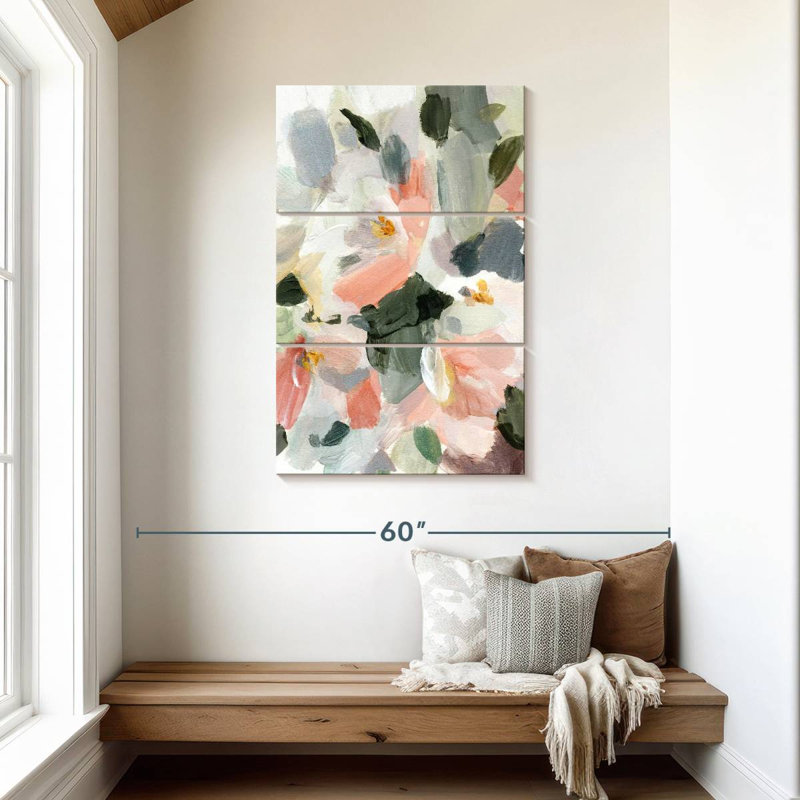Avery Soft As Petals II, 45" H x 28" W
