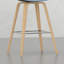 Tabouret à hauteur de comptoir / de bar Bentwood (ensemble de 2)-1696710982