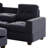 Modern Sectional Sofa With Reversible Chaise-1388805733
