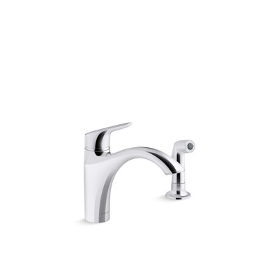 Rival Single-Handle Kitchen Sink Faucet With Side Sprayer