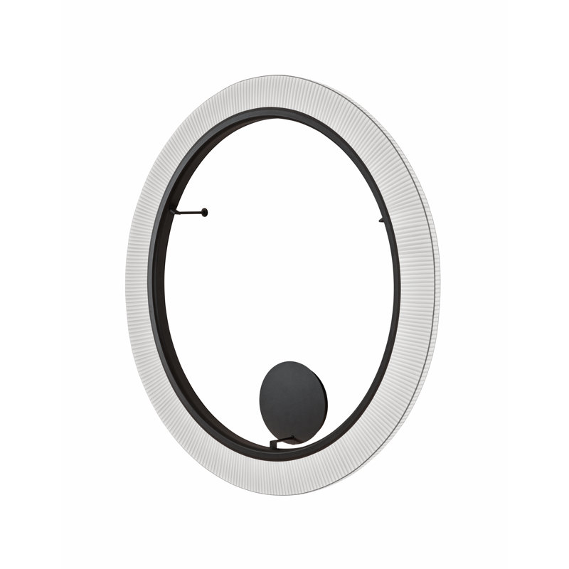 Roda - Lampe murale / plafonnier à intensité variable à DEL PF / 150 - intensité variable 0 à 10 V - cadre brun, Ruban blanc
