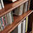 Chinese style solid wood simple bookcase