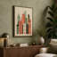 Urban Skyline Art Deco - Wrapped Canvas-2143058600-2143058581