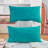 Pleated Velvet Lumbar Pillow Covers-506011741