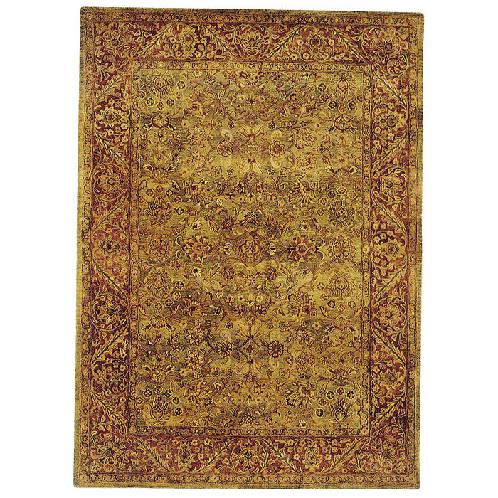 Santoyo Hand Tufted Wool Floral Rug