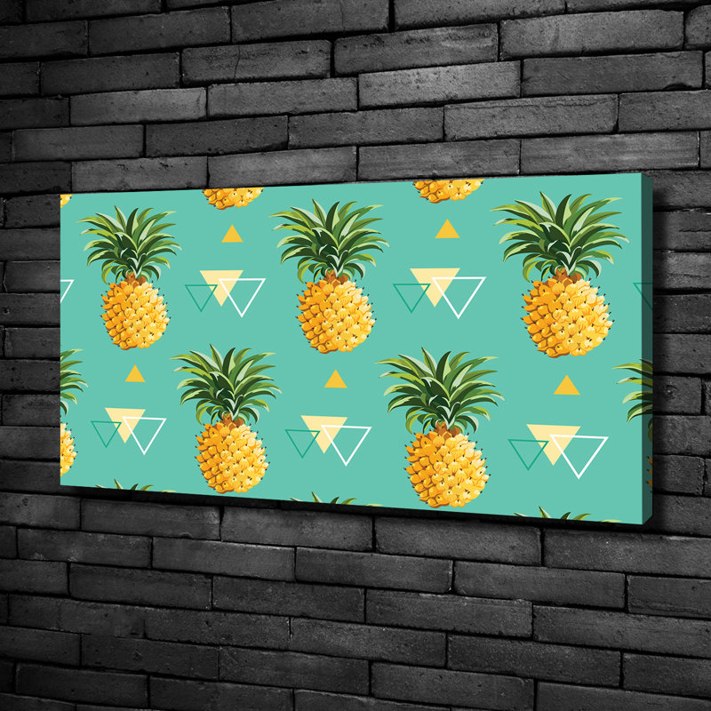 Pineapples - No Frame Print on Canvas