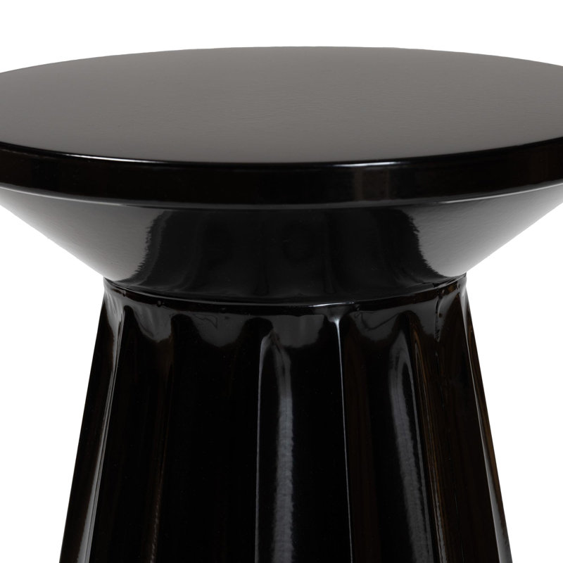 Table d'appoint Baxton Studio Ulmer, Noir