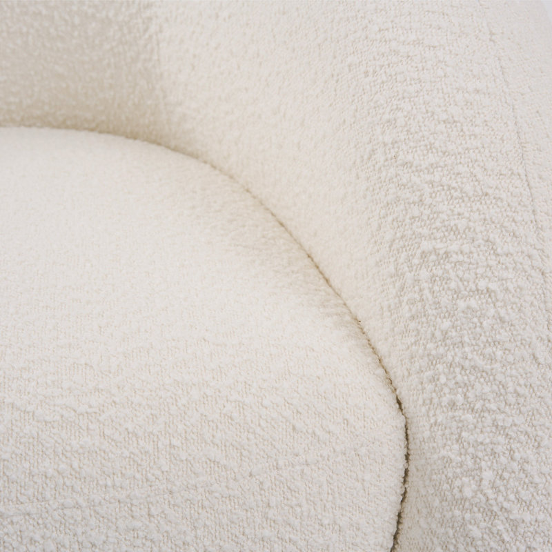 Madian Polyester Barrel Chair
