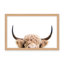 Nature Inspired Peeking Cow by  - Picture Frame Photograph on Paper-131284493-131298214-131298216