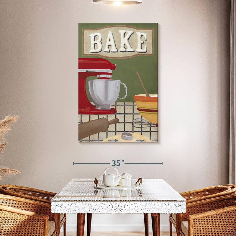 Kema Baker's Kitchen Wall Sign, 48" H x 32" W