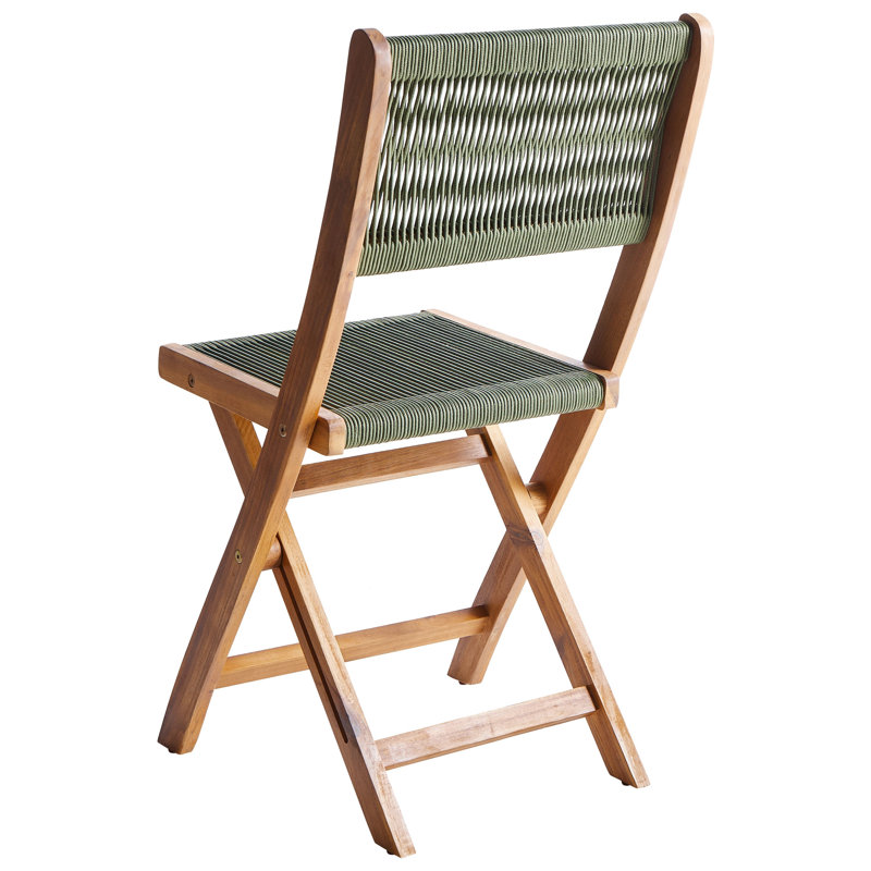 Wicker 2 - Person Garden Lounge Set, Green/Brown
