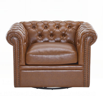 chesterfield chair tufting button depth comparison