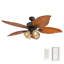 Ventilateur de plafond avec lumière DEL San Martin