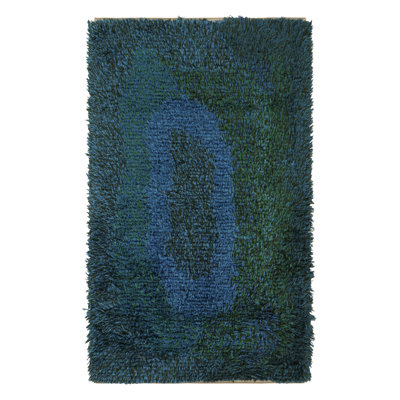 Vintage One-of-a-Kind 3'1x4'11 Hand Knotted Area Rug