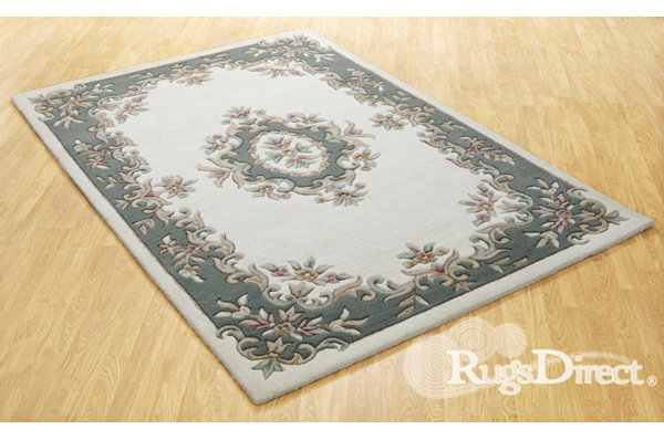 Teppich Royal Indian in Creme und Grün