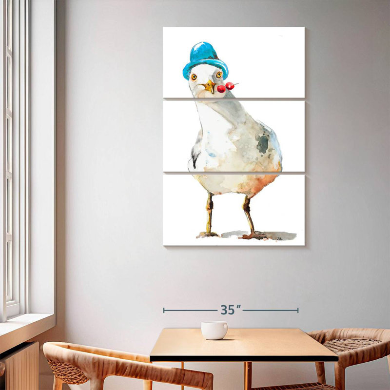 Brampt Silly Seagull, 65" H x 42" W