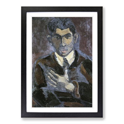 Portrait of a Man Vol.2 by Walter Gramatte - Framed Print