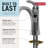 Arvo Brushed Nickel Bathroom Faucet, Single Hole Bathroom Sink Faucet for Vanity, Push-Pop Drain Assembly, Spotshield Stainless-58972585